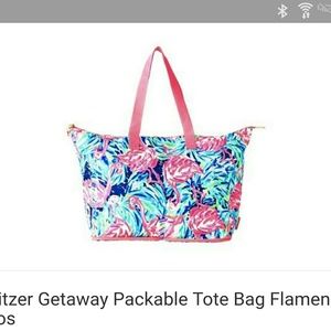 Nwt lilly pulitzer packable tote